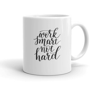 Kalligraphie Kaffeebecher: Lustiges Zitat Geschenk