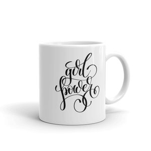 Inspirational, Girls Women Rule, Gift Idea (1) Coffee Mug, Travel Mug, Funny Quote Mugs,Birthday Gift For Men & Women  Gift A Mug