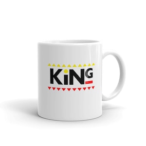 King mug, 90s style, gifts for him, Dad Grandpa Gift