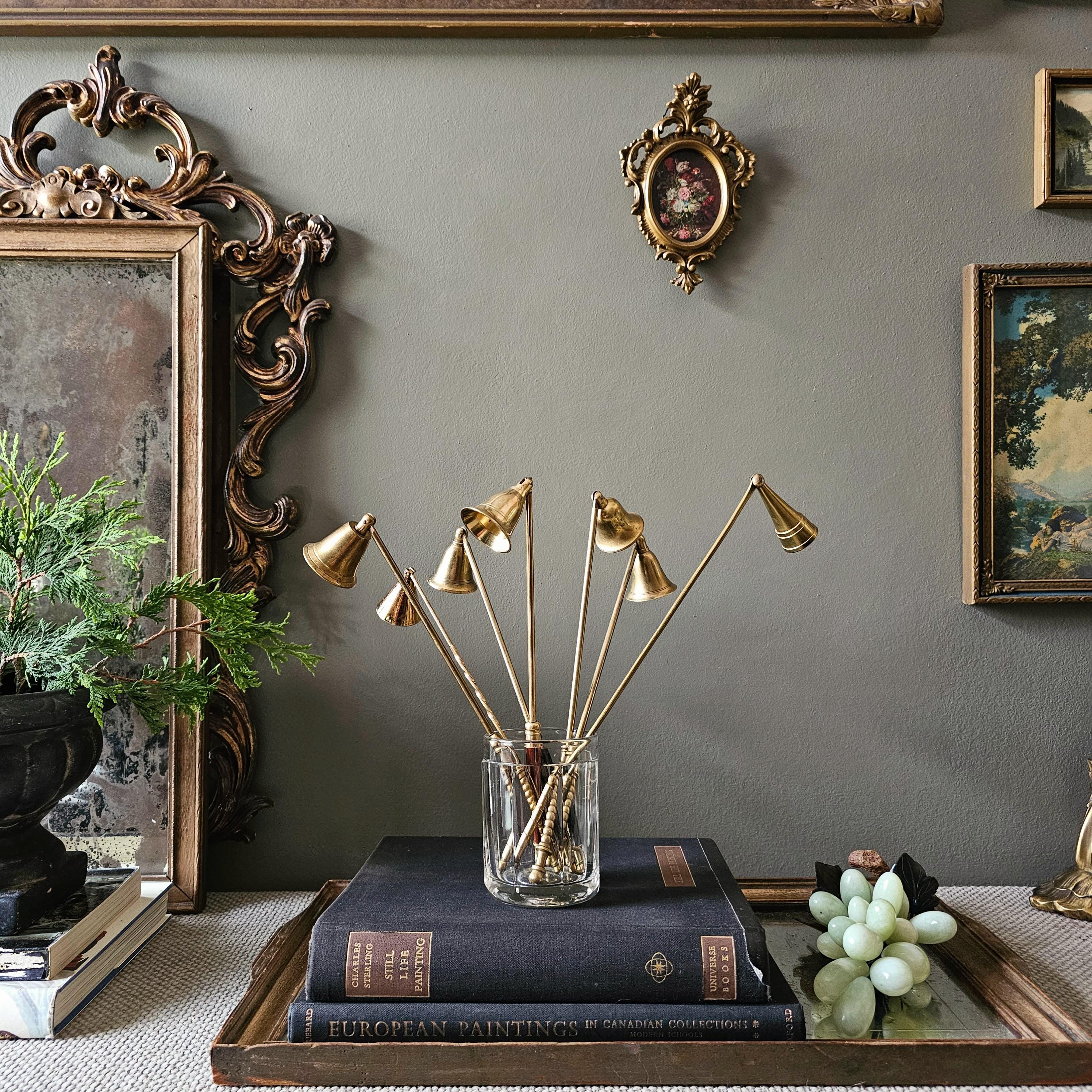 Vintage brass candle holder handle - Etsy 日本