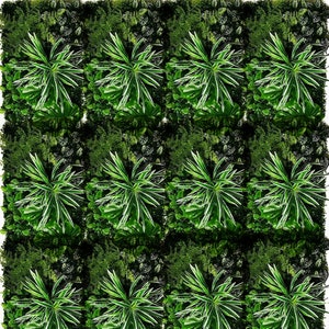 Artificial Plant Wall Photography Backdrop,Mixed Grass Mat Wall For Wedding/Party/Indoor and Outdoor Use Living Wall Panel Decor Grass leaf