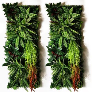 40*120cm Artificial Plant Grass Lawn Greenery Backdrop For Wedding/Party/Outdoor/Living Room/Garden Wall Panel Office Home Decor,Plant Wall
