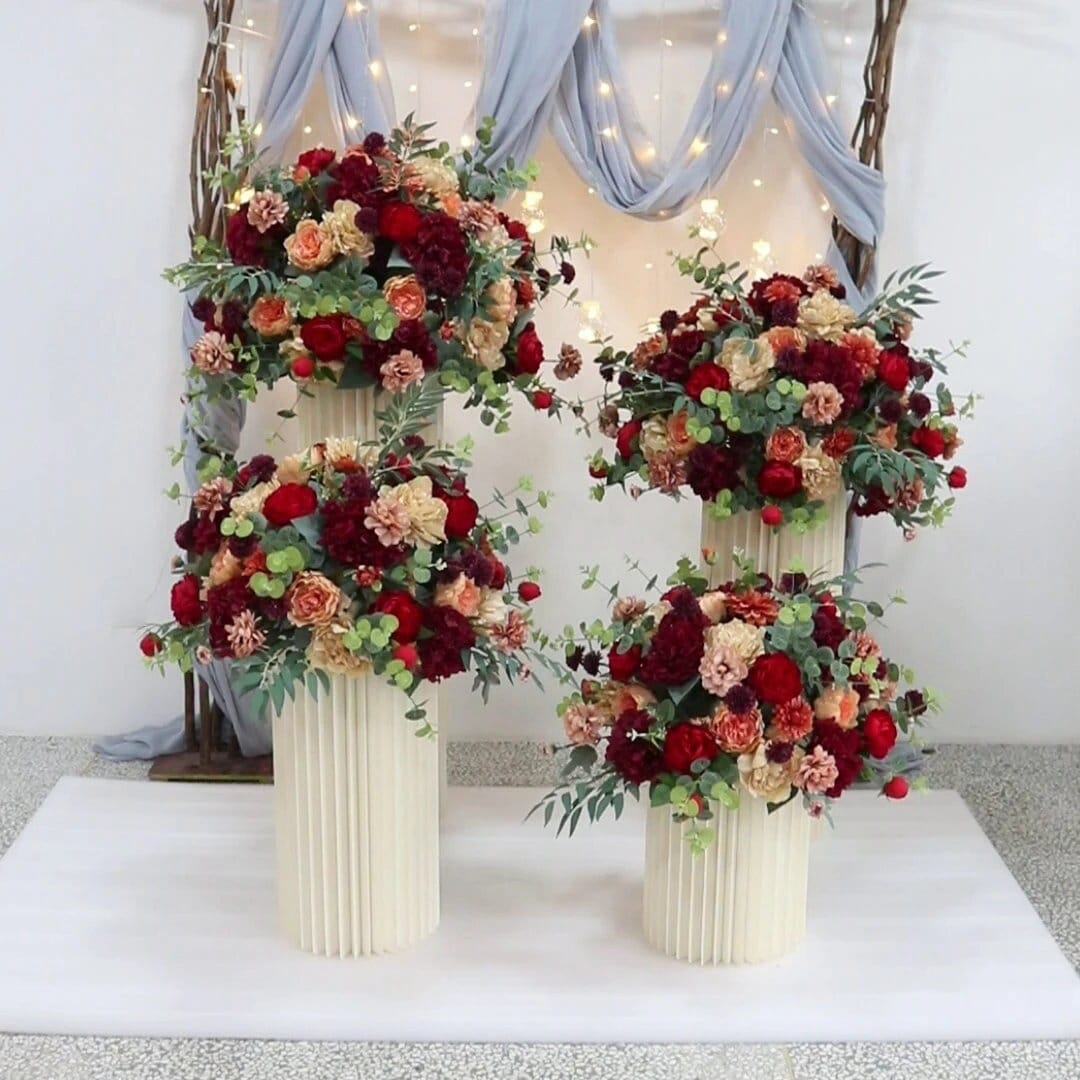 Burgundy centerpiece España