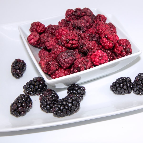 Freeze Dried Blackberries, Granola Topping, Ice Cream Toppers, Fruit Snacks, Kids Healthy Snacks, Preserved Freeze Dried Fruit