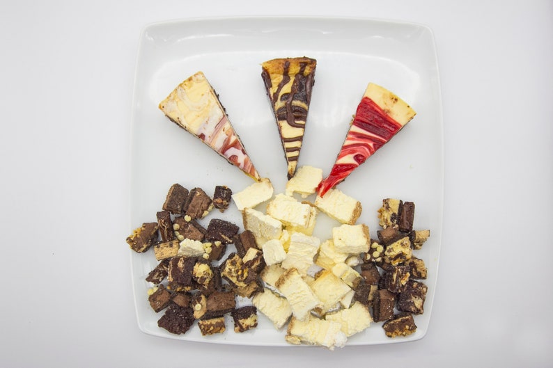 Freeze Dried Cheesecake Bites Ice Cream Topping Cake Etsy