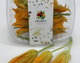 Freeze-dried Squash Blossoms