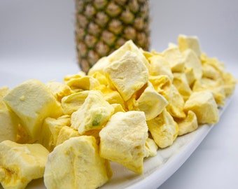 Freeze Dried Pineapple, Smoothie Fruit, Salad Toppings, Ice Cream Toppings, Freeze Dried Snacks, Preserved Fruit, Freeze Dried Food