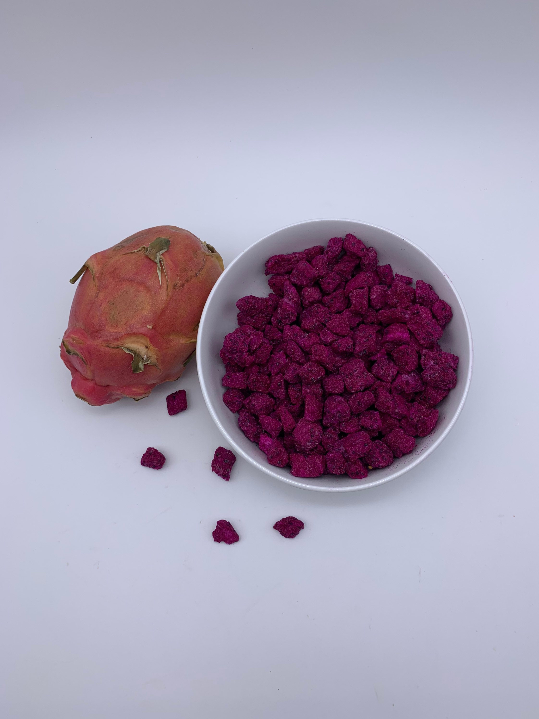 Freeze Dried Dragon Fruit Oatmeal Toppings Preserved Fruit Etsy