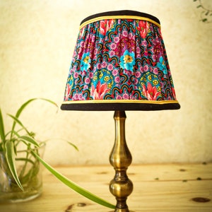 Small gathered lampshade