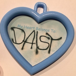 Plastic heart for toy doll
