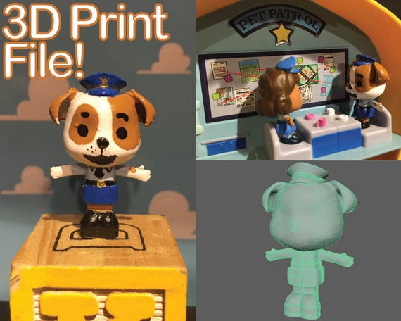 Dog Toy 3D PRINTER FILE Etsy