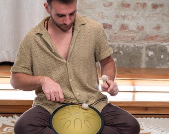 Przyjazny w podróży bęben stalowy 10"/28 cm, minor/432 Hz