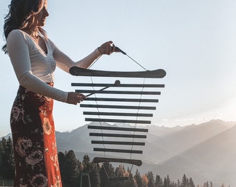 Meditation Flow Chime Black, 432 Hz in two tunings