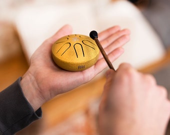 Pocket Steel Tongue Drums in four colors