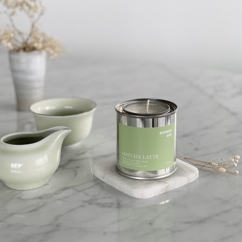 Boba Milk Tea Soy Candle Natural Plant Based Soy Candle Hand Etsy