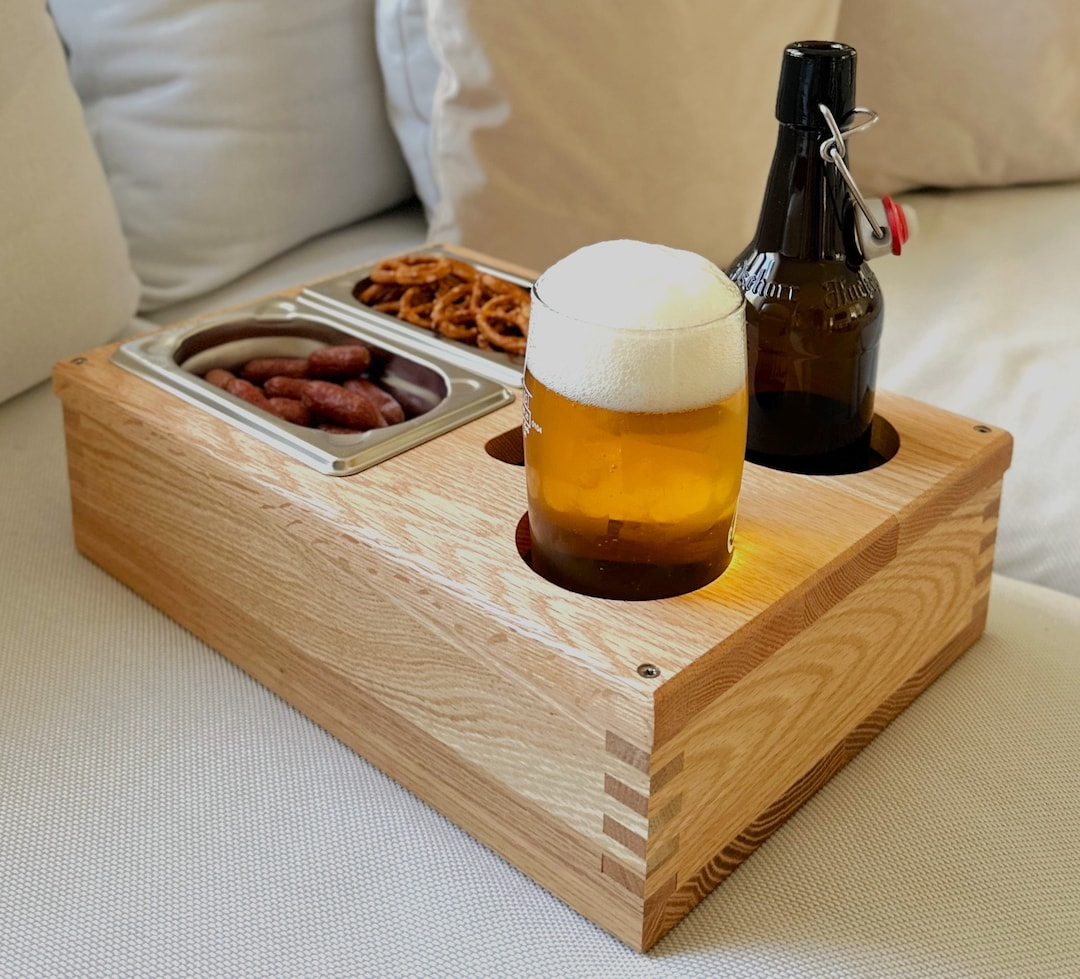 Sofa Butler - Couch Tablett - Das Perfekte Geschenk Aus Eiche NEU - Etsy
