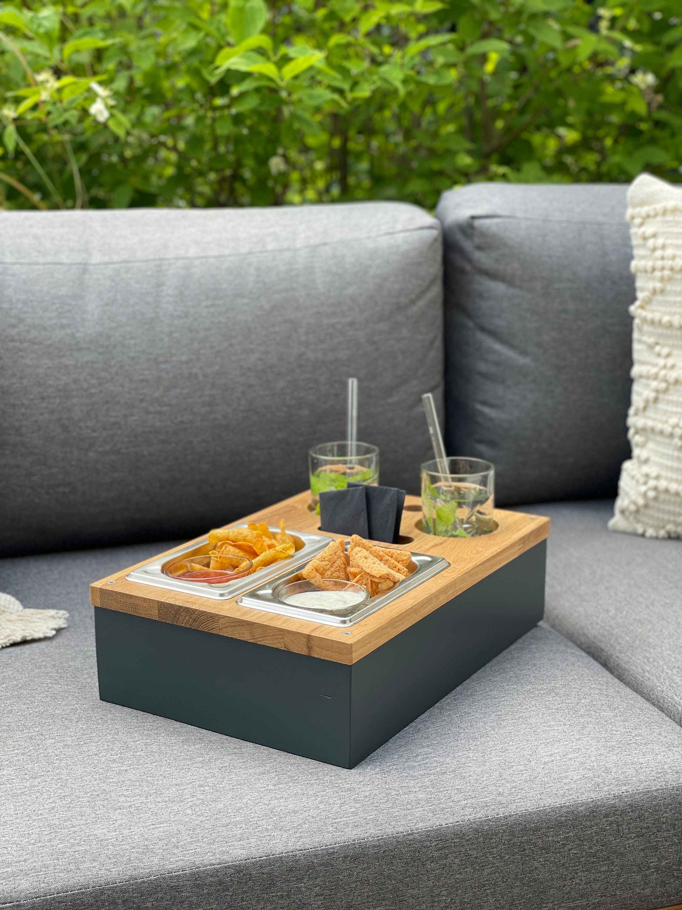 Sofa Butler Couch Tray the Gift for Men Made of Oak / Body Etsy