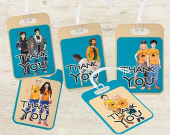 Percy Jackson Party gift tags/instant download/perfect for all Camp Half Blood and Percy Jackson parties/5 different designs
