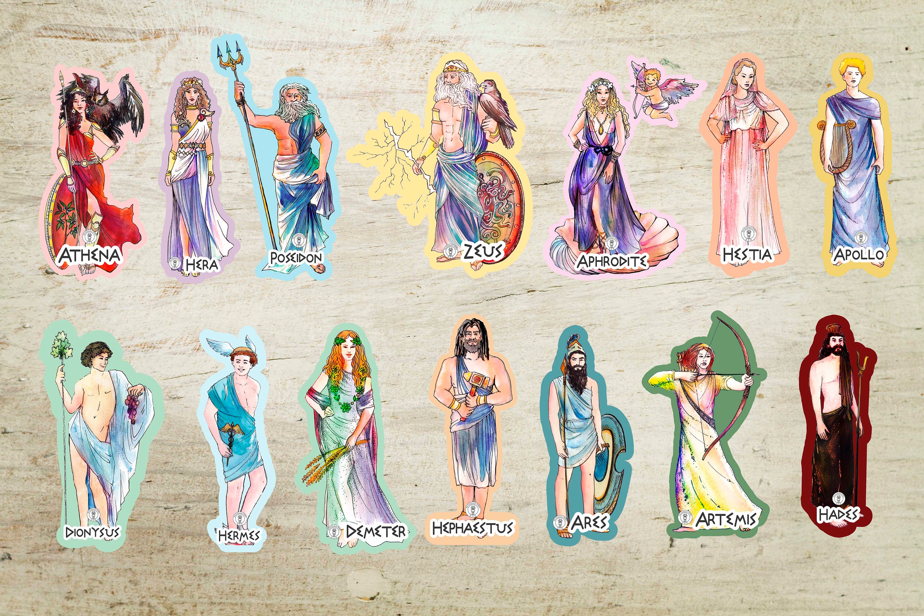 Greek Gods Grab Bag/All best sellers in one bag for Greek | Etsy