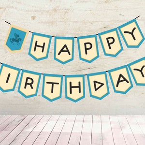 Banner de feliz aniversário de Percy Jackson/download instantâneo/perfeito para festas do Acampamento Meio Sangue!Para todos os amantes de Percy Jackson!