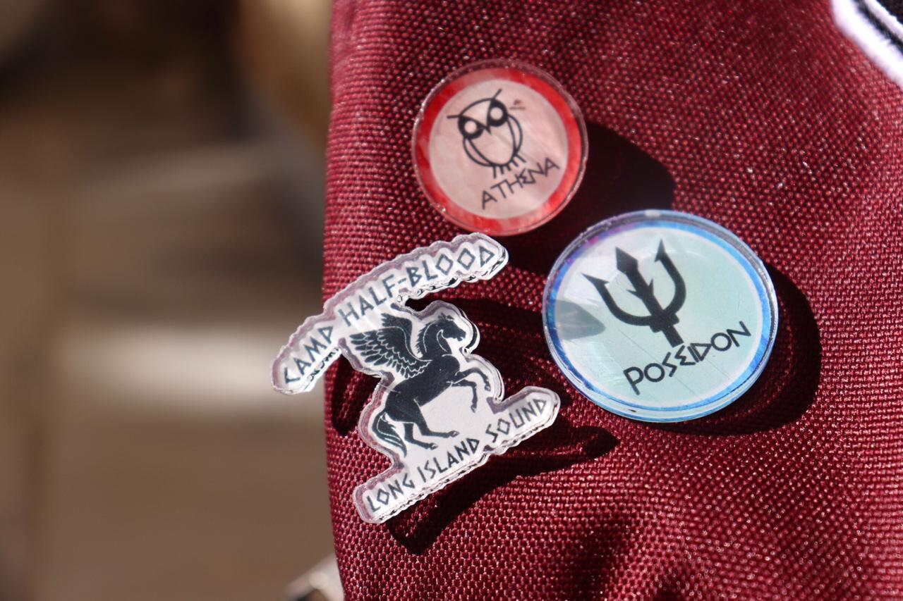 Percy Jackson Pins/best Gift for Percy Jackson and Greek - Etsy Australia