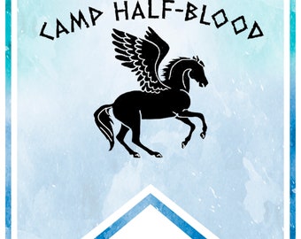 CAMP HALF-BLOOD Pin Banner – The Colorful Geek