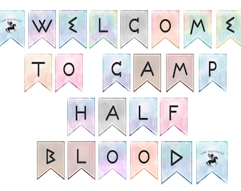 CAMP HALF-BLOOD Pin Banner – The Colorful Geek