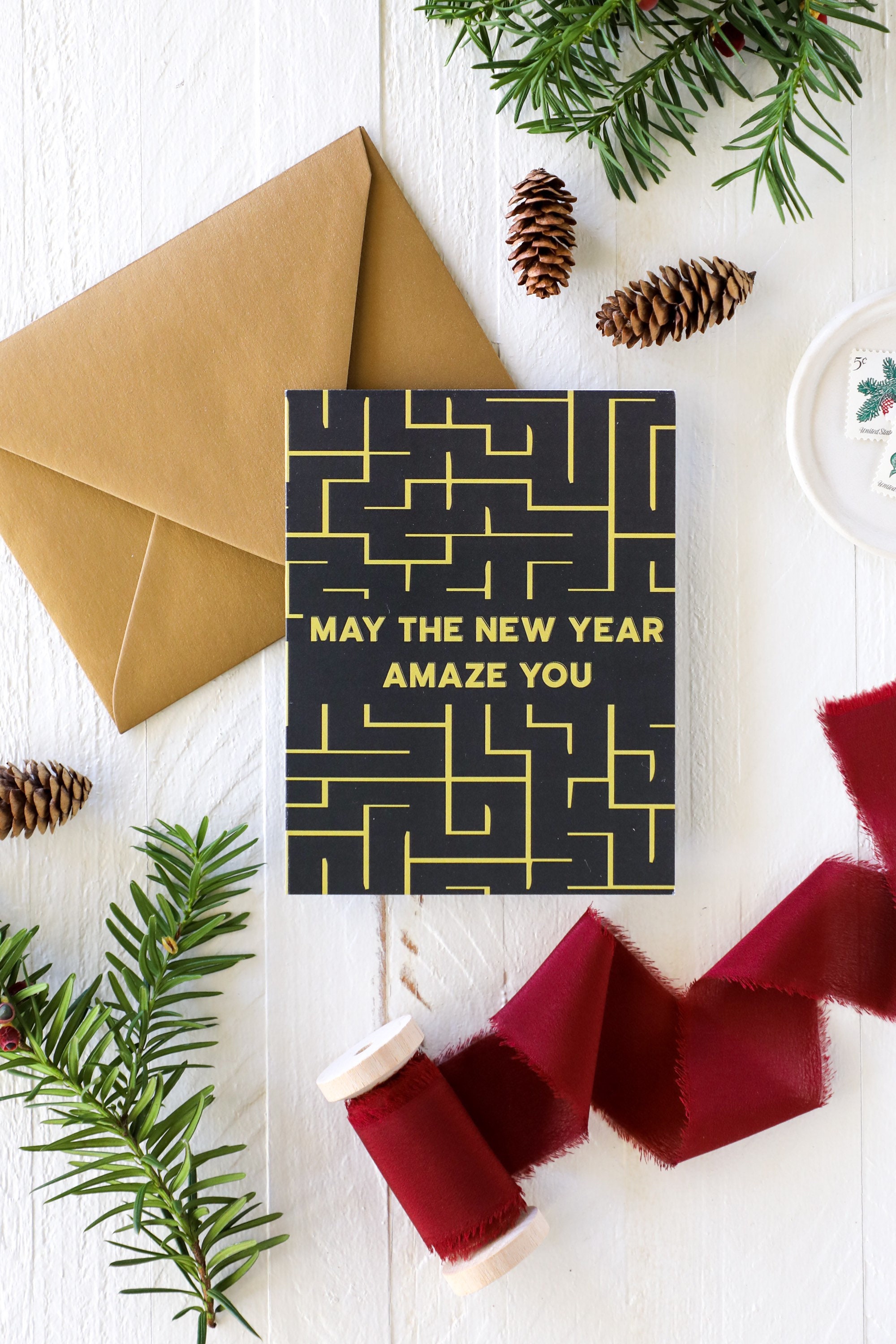 Last Day To Send Christmas Cards 2022 Happy New Year Card New Year's Day 2022 New Year's | Etsy