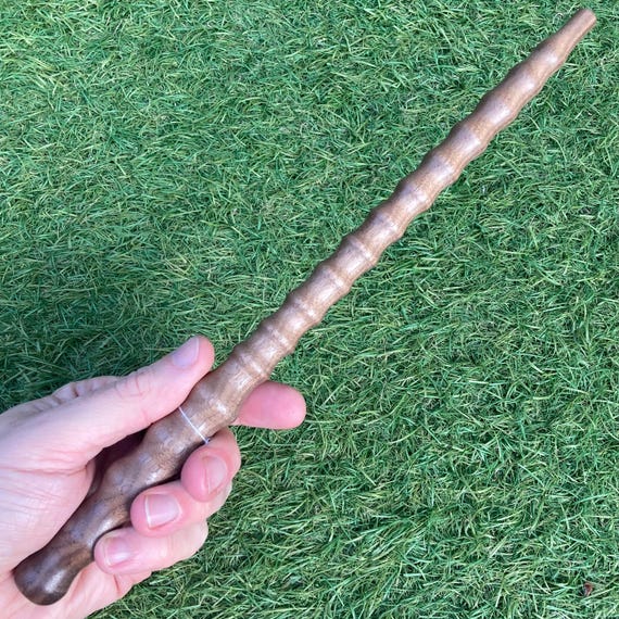 → View on Etsy: Dark Walnut Wand Hand-Turned, 11 1/2 inch, UK Hand-Crafted, Witch Wizard Magic Cosplay Prop Dark Walnut Wand Hand-Turned, 11 1/2 inch, UK Hand-Crafted, Witch Wizard Magic Cosplay Prop
