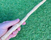 Oak Wand Hand-Turned 11 1/2 Inch, Handcrafted English Oak Witch Wizard Magic Cosplay Prop