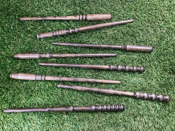 → View on Etsy: Handmade Wizard Magic Wand, The Wand Picks You, 11.5 Inch Ebonized Wood Turned Handmade Wizard Magic Wand, The Wand Picks You, 11.5 Inch Ebonized Wood Turned