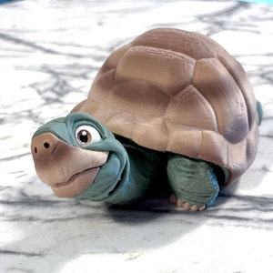 Tortoise Turtle 3D Printed Articulating Fidget Toy