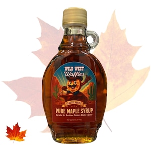 Wild West Waffles Pure Maple Syrup