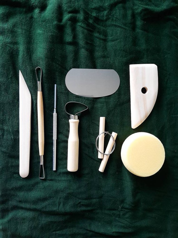  GGsimidale El kit de cerámica de arcilla seca al aire para  adultos incluye: arcilla seca al aire para adultos, herramientas,  pigmentos, cepillos, guía práctica, pintura regular, bandeja de pigmentos :  Arte