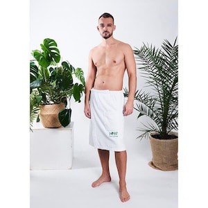 wellness sauna accessories with your logo, sauna men&#39;s kilt, men&#39;s skirt for sauna, comfortable kilt for men that can be used in the sauna