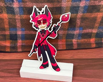 Hel-lo | Waterproof | Alastor | Hazbin Hotel | Sticker