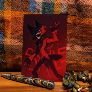 SMILE | Small Print | Waterproof | Alastor | Hazbin Hotel