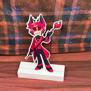 Hel-lo | Waterproof | Alastor | Hazbin Hotel | Sticker