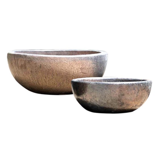 Large Heavily Glazed Chinese Shallow Bowl Large Heavily Glazed Chinese Shallow Bowl
