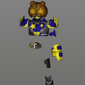Kamen Rider Punk Jack Monster Cosplay EvaFoam Pattern