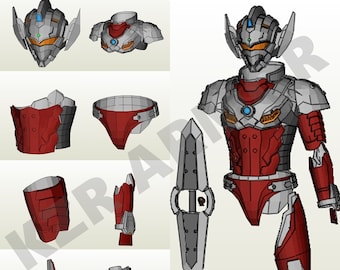 Ultraman Taro Figure Armor Cosplay - Foam Template