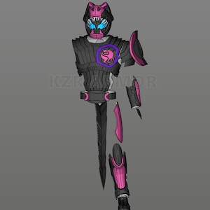 Kamen Rider VICE Cosplay FOAM Template