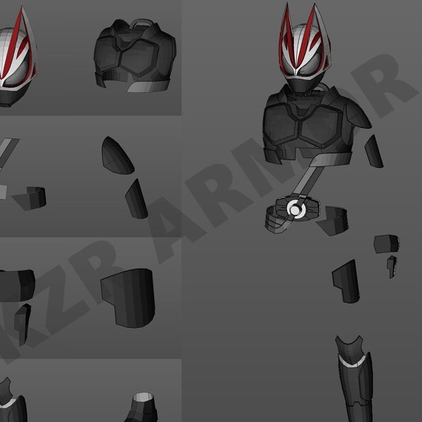 Kamen Rider Kabuto Cosplay Foam Pattern - Etsy