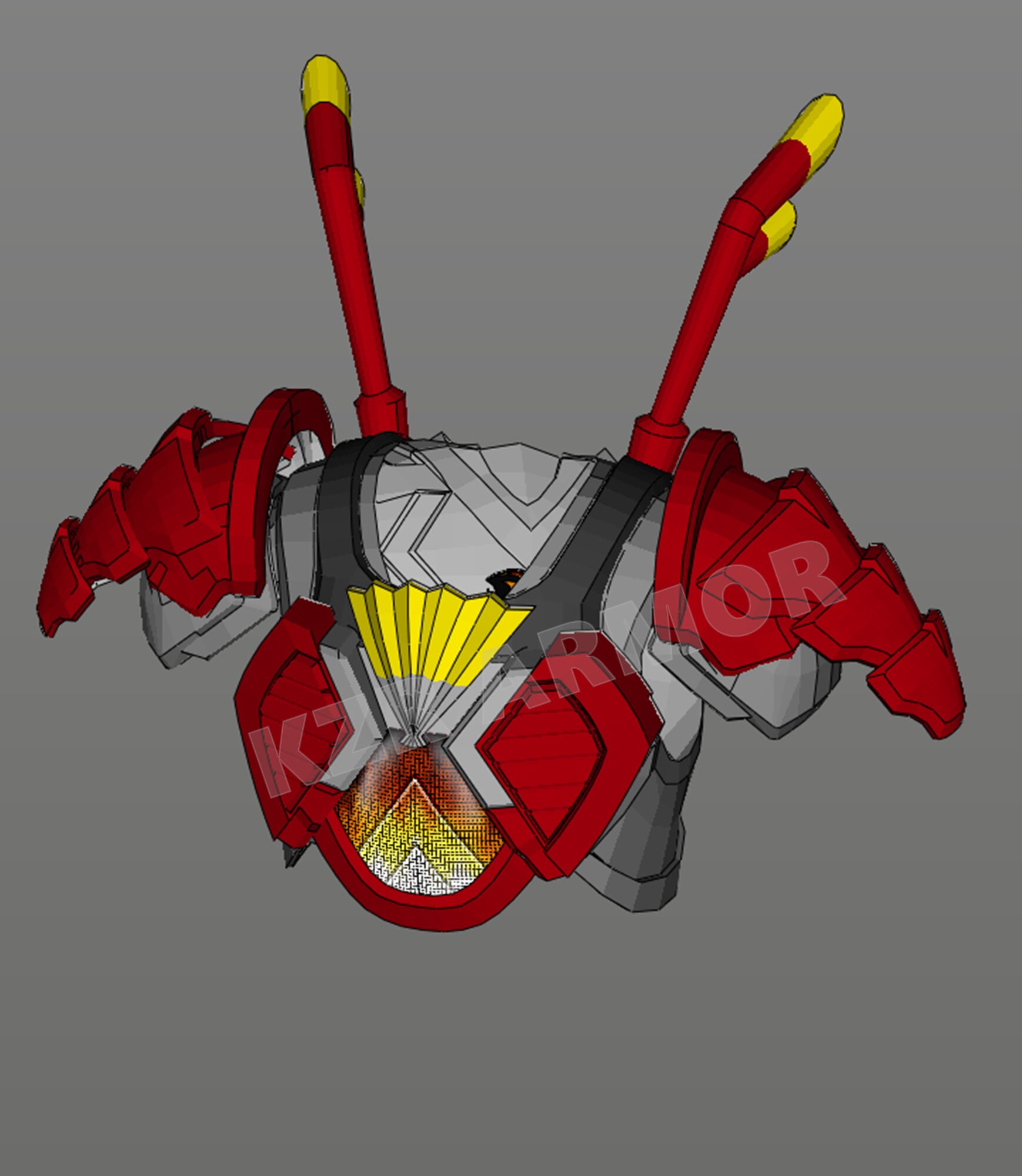 Kamen Rider Gotchard Appareskebow Cosplay Evafoam Pattern - Etsy