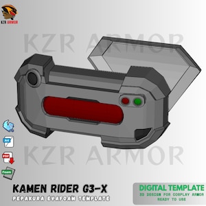 kamen rider 3d
3dmodel kamen rider
kamen rider costume
EVAFOAM template
EVAFOAM pattern
Kamen Rider G3x
kamen rider G3x
g3x cosplay
g3x costume
3dprint kamen rider
3dprint helm
helm 3dprint
cosplay acc