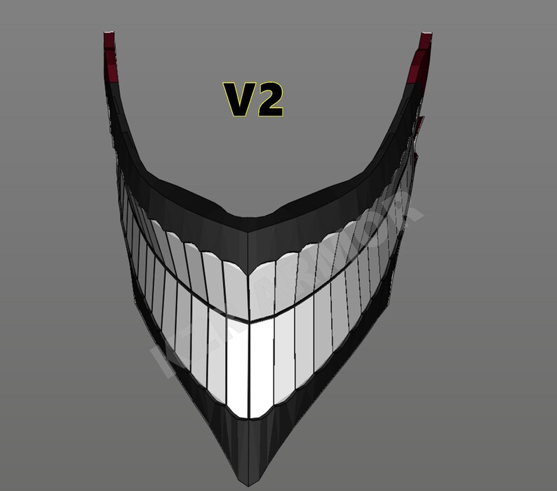 DIY Dandadan Okarun Mask EVAFOAM Template Cosplay Etsy