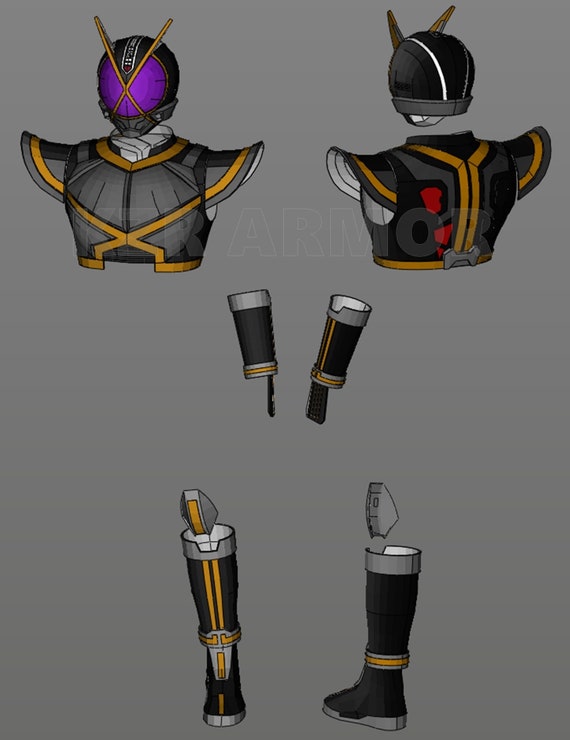 Kamen Rider Kaixa Cosplay Evafoam Template - Etsy