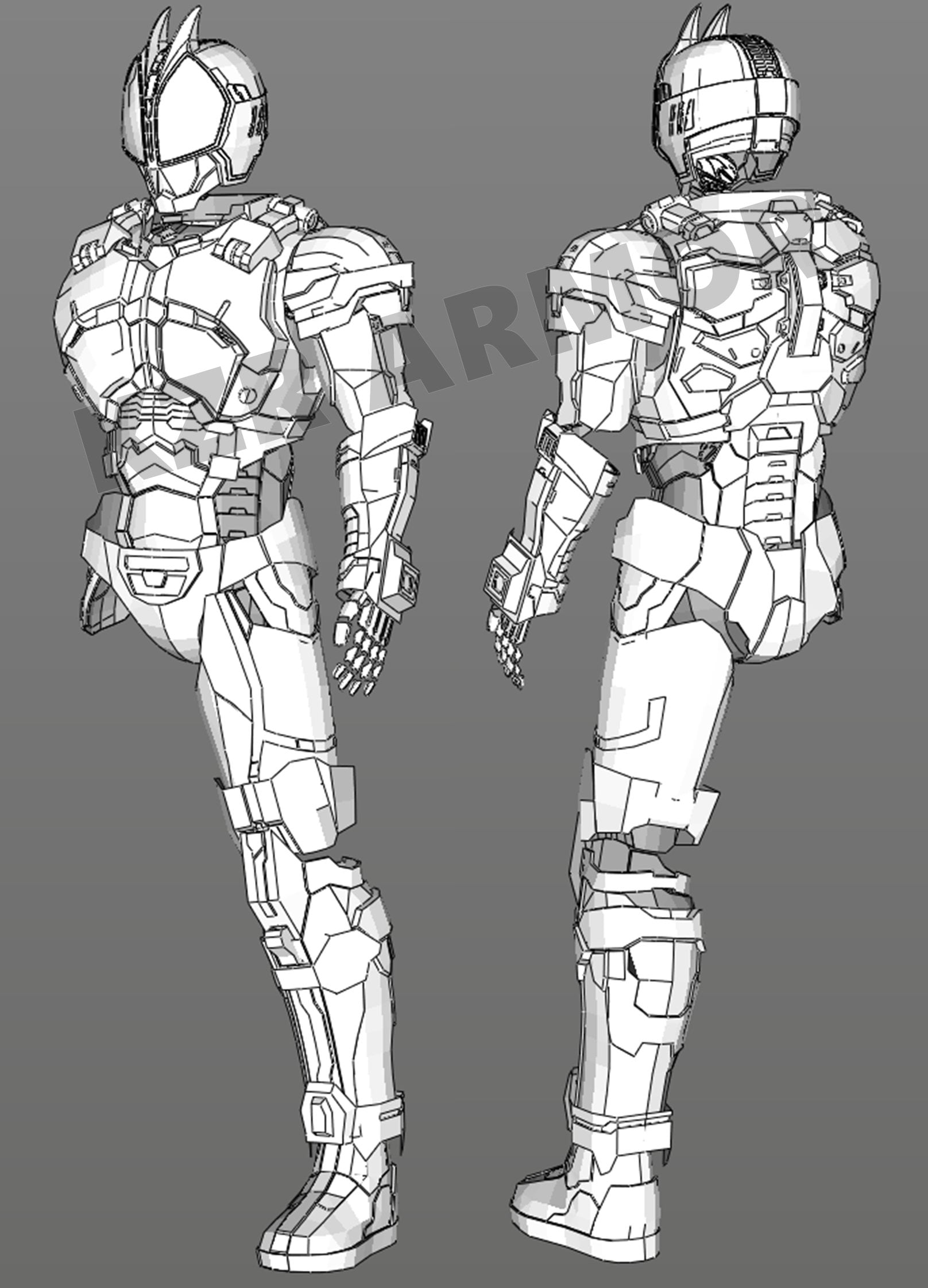 SIC Kamen Rider Faiz Cosplay Evafoam Pattern - Etsy