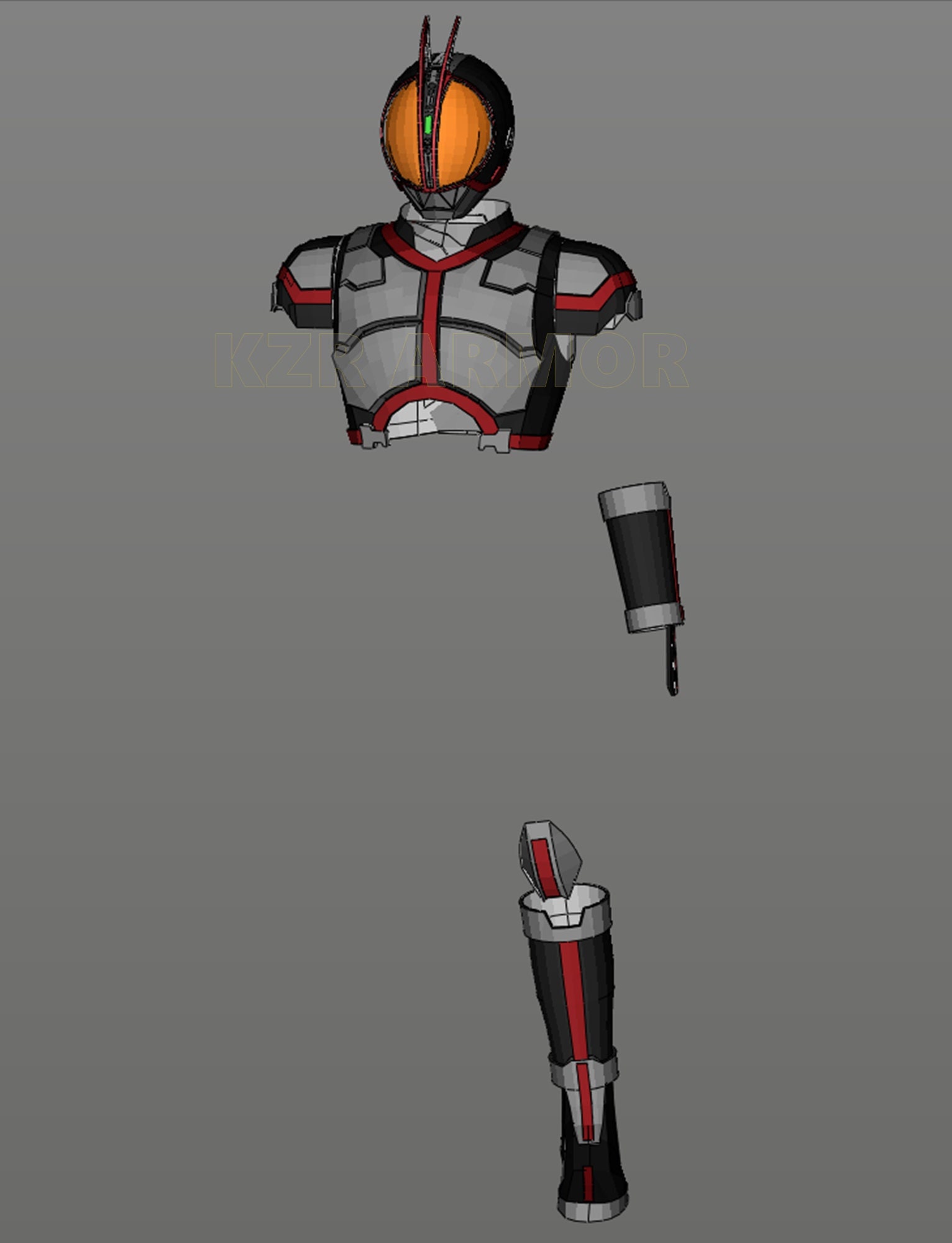 仮面ライダーファイズ コスプレ エヴァフォーム型紙 - Etsy 日本