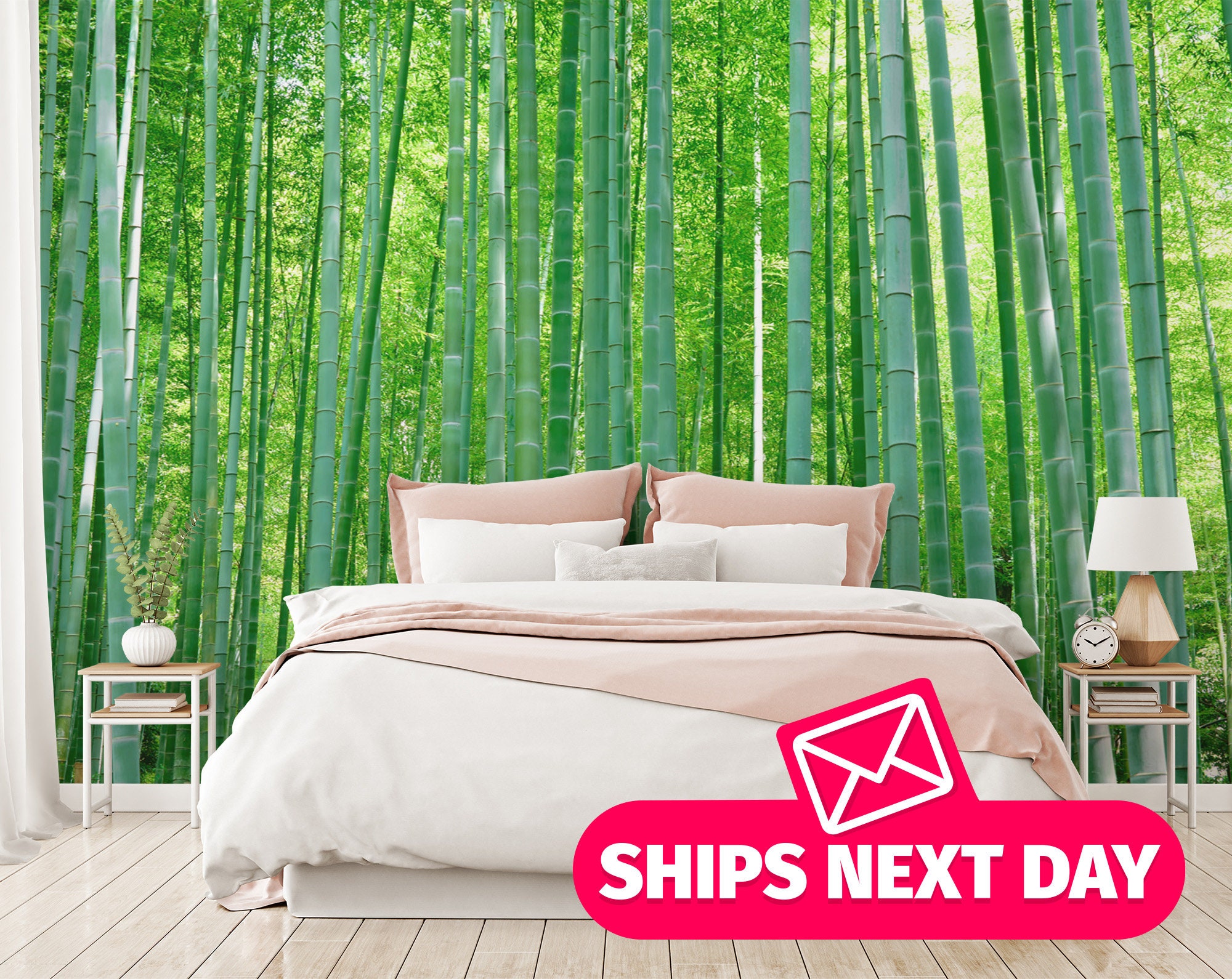 Bamboo Wallpaper - Etsy Bamboo Wallpaper - Etsy